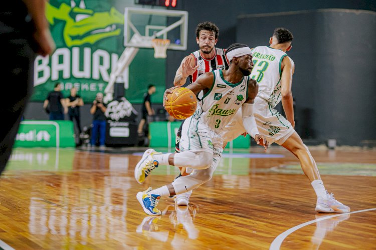 Em duelo emocionante, Bauru Basket vence o São Paulo no primeiro jogo de 2025