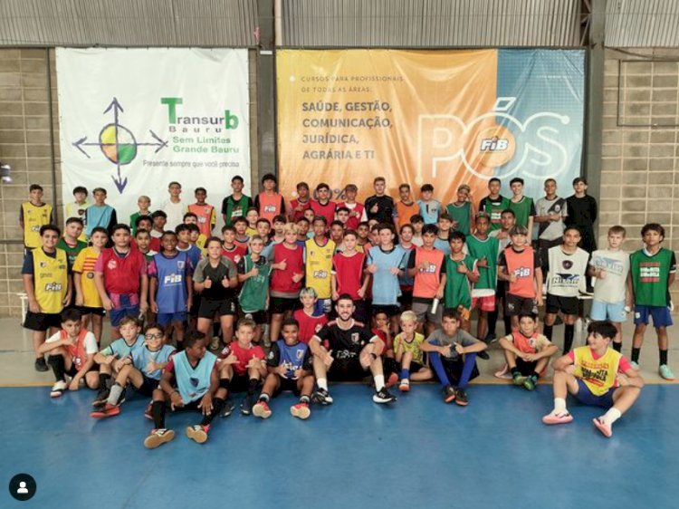 Futsal Bauru FIB/Facimus avalia mais de 250 atletas para as categorias menores